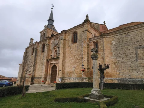 Iglesia vista desde el Rollo de Justicia