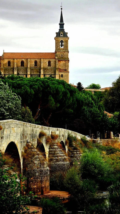 Vista desde el puente románico
