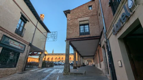Entrada a la Plaza Mayor