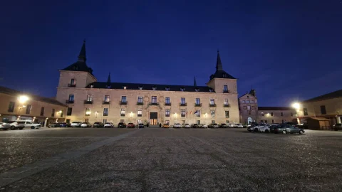 Plaza Mayor de noche
