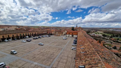 Vista aérea de la Plaza Mayor