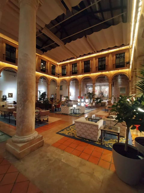 Interior iluminado